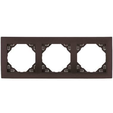 Efapel 90930_TIS AQUARELLA Hármas keret, szürke