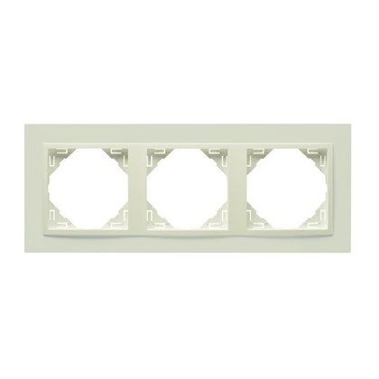 Efapel 90930_TMM ANIMATO Hármas keret, elefántcsont