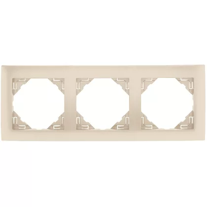 Efapel 90930_TPE AQUARELLA Hármas keret, gyöngyház