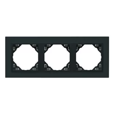 Efapel 90930_TSS ANIMATO Hármas keret, szürke