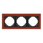 Efapel 90930_TTS ANIMATO Hármas keret, bronz színű