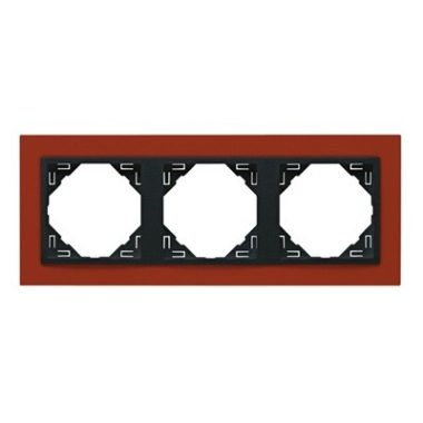 Efapel 90930_TTS ANIMATO Hármas keret, bronz színű