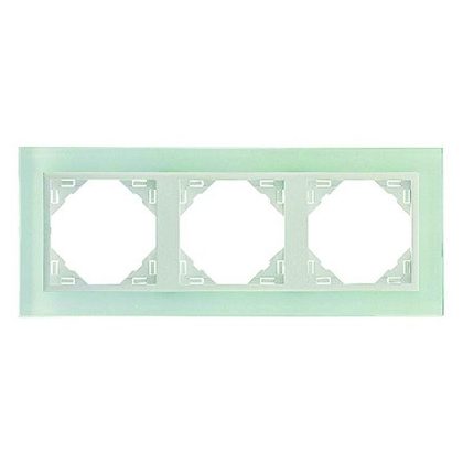 Efapel 90930_TCG Crystal Hármas keret, kristály/jég