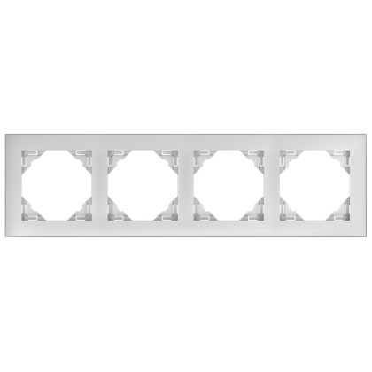 Efapel 90940_TAL AQUARELLA Négyes keret, alumínium