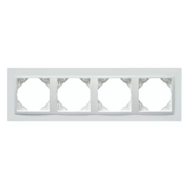 Efapel 90940_TBB ANIMATO Négyes keret, fehér