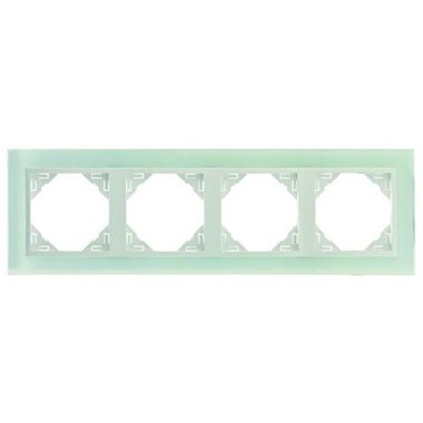 Efapel 90940_TCG Crystal Négyes keret, kristály/jég