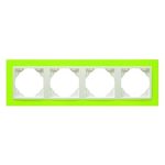 Efapel 90940_TDG ANIMATO Négyes keret, zöld