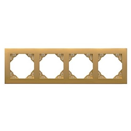 Efapel 90940_TDU AQUARELLA Négyes keret, arany