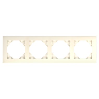Efapel 90940_TMF BASE Négyes keret, elefántcsont