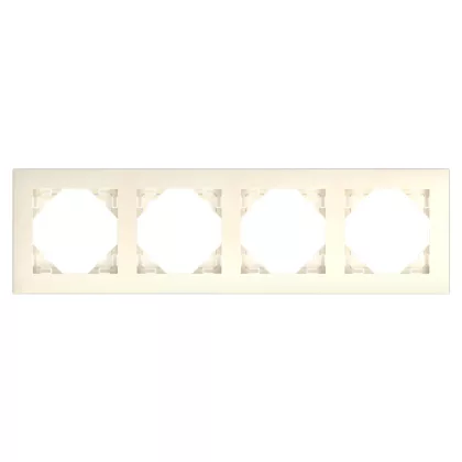 Efapel 90940_TMF BASE Négyes keret, elefántcsont