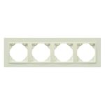 Efapel 90940_TMM ANIMATO Négyes keret, elefántcsont