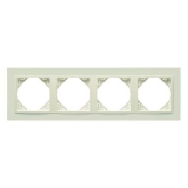 Efapel 90940_TMM ANIMATO Négyes keret, elefántcsont