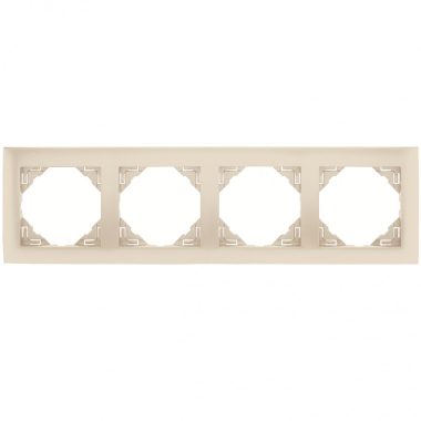 Efapel 90940_TPE AQUARELLA Négyes keret, gyöngyház