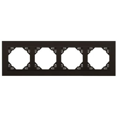 Efapel 90940_TRR ANIMATO Négyes keret, fekete