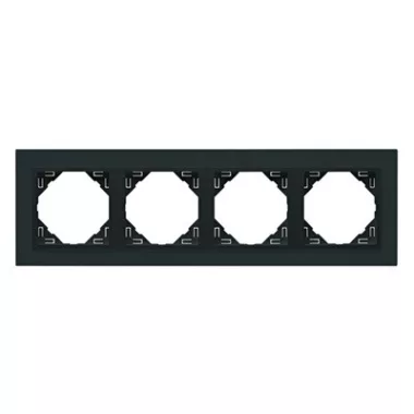 Efapel 90940_TSS ANIMATO Négyes keret, szürke