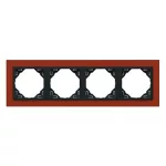 Efapel 90940_TTS ANIMATO Négyes keret, bronz színű