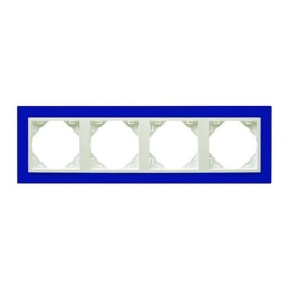 Efapel 90940_TZG ANIMATO Négyes keret, kék