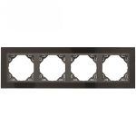 efapel 90940_TGS PETRA Négyes keret, gránit/szürke