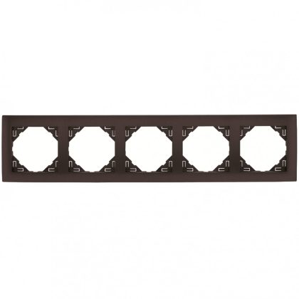 Efapel 90950_TIS AQUARELLA Ötös keret, szürke