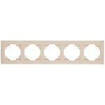 Efapel 90950_TMF BASE Ötös keret, elefántcsont