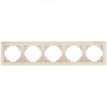 Efapel 90950_TPE AQUARELLA Ötös keret, gyöngyház