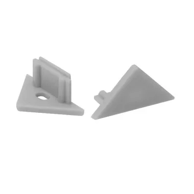 S&G végzáró szett "Trio 45°" LED profilhoz, 2db/csomag 9104 0022
