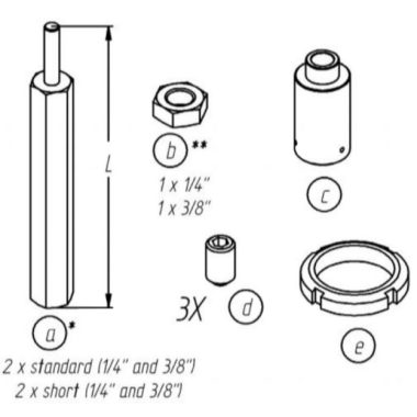 SCHNEIDER 9141080000 AL-TAC Vxxx L8TV adapter