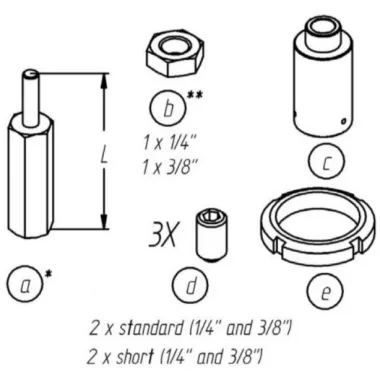 SCHNEIDER 9141081000 AL-TAC VGxxx L9TVG adapter