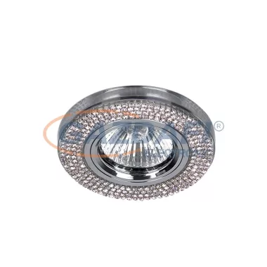 ELMARK 925776R/SL CR-776R/SL KEREK SPOTLÁMPA KRÓM+KRISTÁLY lámpatest