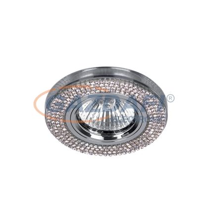   ELMARK 925776R/SL CR-776R/SL KEREK SPOTLÁMPA KRÓM+KRISTÁLY lámpatest