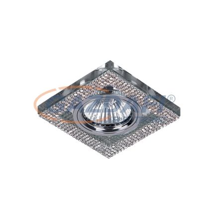   ELMARK 925776S/SL CR-776S/SL REFLEKTOR NÉGYZET CHROM+KRISTÁLY lámpatest