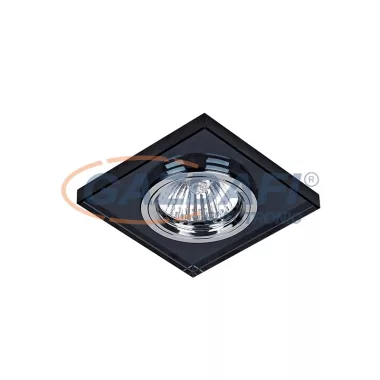 ELMARK 925777S/BK CR-777S/BK NÉGYZETES REFLEKTOR FEKETE ÜVEG lámpatest