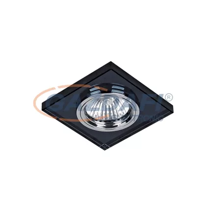   ELMARK 925777S/BK CR-777S/BK NÉGYZETES REFLEKTOR FEKETE ÜVEG lámpatest