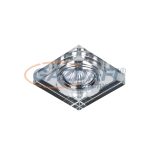   ELMARK 925778S/CL CR-778S/CL SPOTLIGHT SQUARE CLEAR GLASS lámpatest