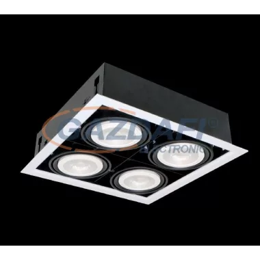 ELMARK QUAD412 Süllyesztett LED lámpa 12W 4XE27 4000K világosszürke