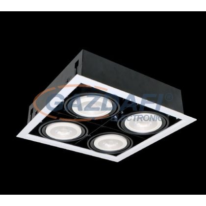   ELMARK QUAD412 Süllyesztett LED lámpa 12W 4XE27 4000K világosszürke