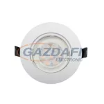   ELMARK 92R106WH/W LED MANYAG KEREK MAGAS TELJESÍTMÉNY 6W 4000-430 spotlámpa