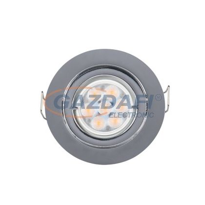   ELMARK 92R106WW/CH LED FÉMMETAL KEREK MAGAS TELJESÍTMÉNY 6W 2700-3000K spotlámpa