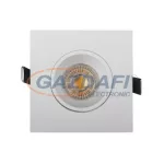 ELMARK 92S117WW/W LED MANYAG Négyzet PAR 16 COB 7W 2700-30