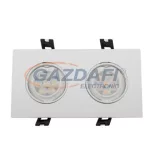   ELMARK 92S206WH/W LED MANYAG NAGY TELJESÍTMÉNY 2X6W 40 SPOTLÁMPA