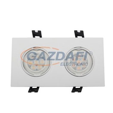 ELMARK 92S206WW/W LED MANYAG MAGAS TELJESÍTMÉNY 2X6W 27 SPOTLÁMPA