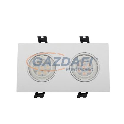   ELMARK 92S206WW/W LED MANYAG MAGAS TELJESÍTMÉNY 2X6W 27 SPOTLÁMPA