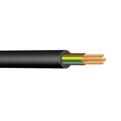 YMS 3x1,5mm2 Sheathed cable, PVC 0.6 / 1kV black