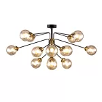 ELMARK BUBBLES csillár 16XE14 AMBER GLASS