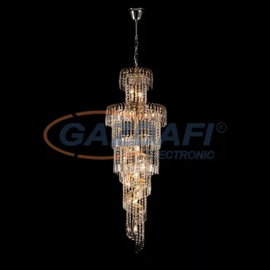 ELMARK LEYLA csillár 13XE14 króm D450XH1400MM