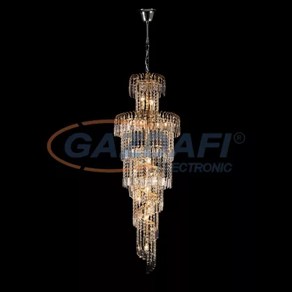 ELMARK LEYLA csillár 13XE14 króm D450XH1400MM