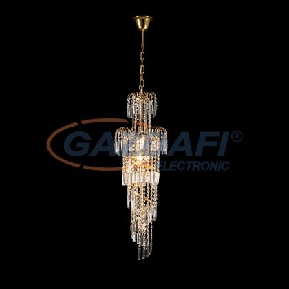 ELMARK LEYLA csillár 6XE14 arany D300XH900MM