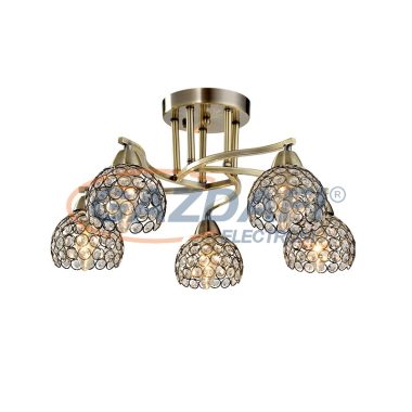 ELMARK LIZA csillár 5XE14 antik réz