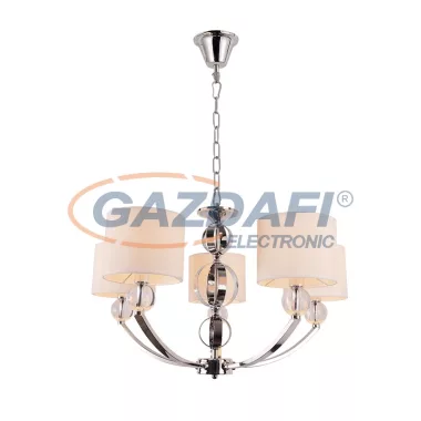 ELMARK MAYA csillár 5XE27 króm D700X520mm