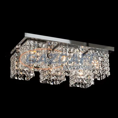 ELMARK MEGAN csillár 6XE27 króm 500x350mm